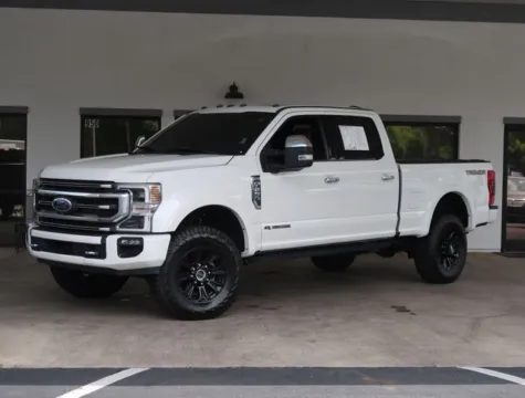 White 2022 Ford F-250SD Platinum for sale in Monroe, NC