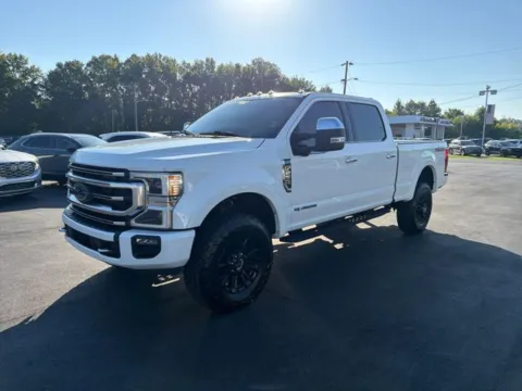 White 2022 Ford F-250SD Platinum for sale in Monroe, NC