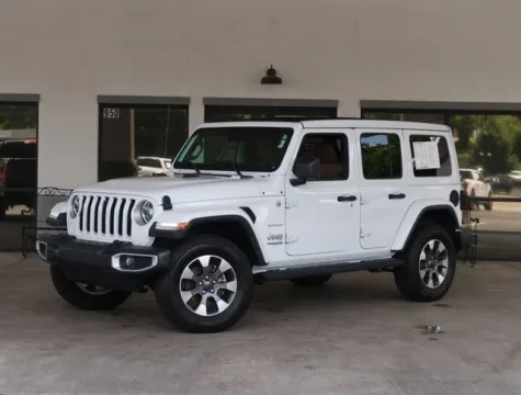 White 2021 Jeep Wrangler Unlimited Sahara for sale in Monroe, NC