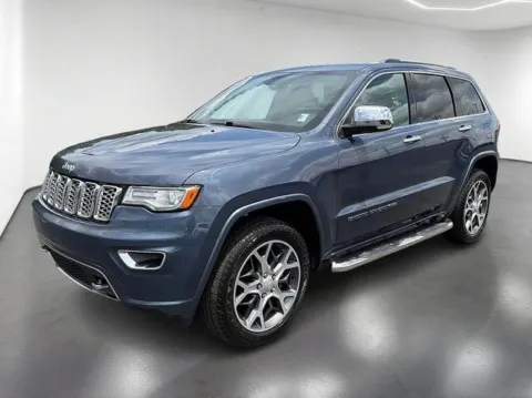 Blue 2019 Jeep Grand Cherokee Overland for sale in Monroe, NC