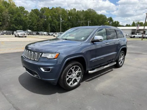 Blue 2019 Jeep Grand Cherokee Overland for sale in Monroe, NC