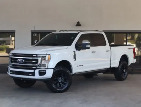 White 2022 Ford F-250SD Platinum for sale in Monroe, NC