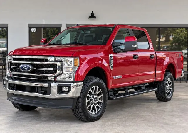 Red 2020 Ford F-250SD Lariat for sale in Monroe, NC