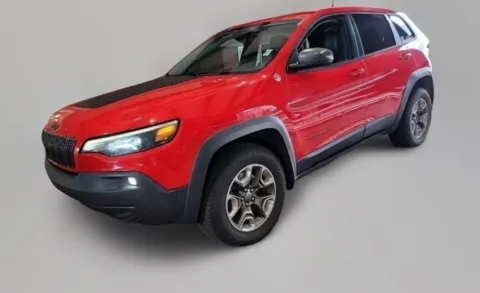 Red 2019 Jeep Cherokee Trailhawk for sale in Monroe, NC