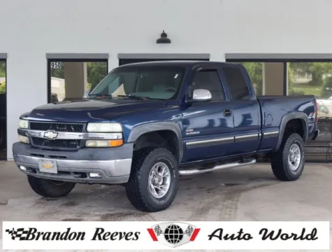 Blue 2002 Chevrolet Silverado 2500HD LS for sale in Monroe, NC