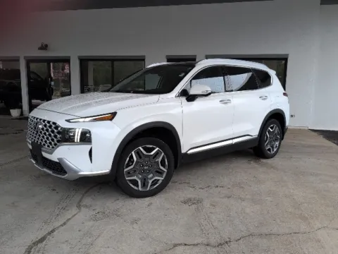 White 2022 Hyundai Santa Fe Hybrid Limited for sale in Monroe, NC