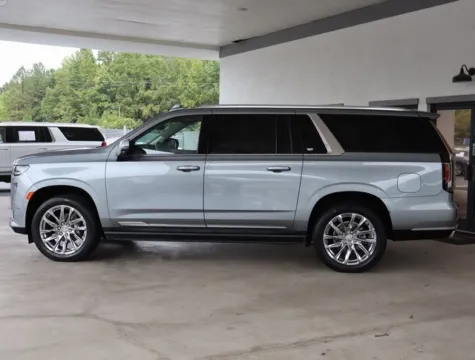 Photos of 2023 Cadillac Escalade ESV Premium Luxury Platinum for sale in Monroe, NC at Brandon Reeves Auto World