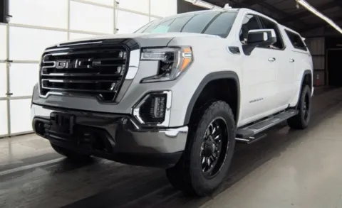White 2021 GMC Sierra 1500 SLT for sale in Monroe, NC