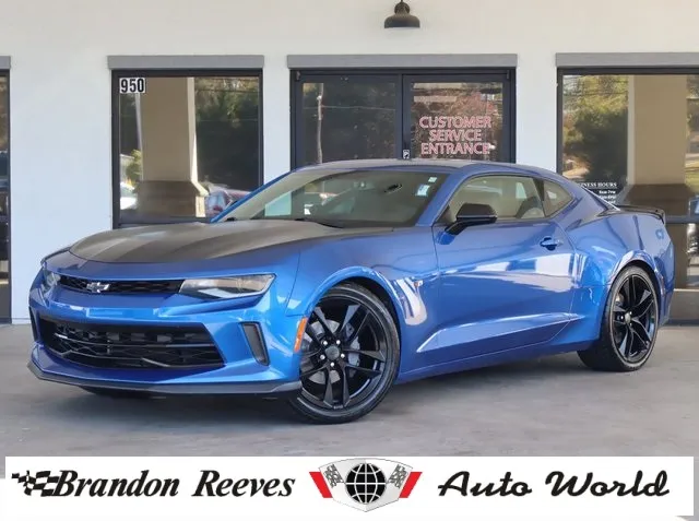 Blue 2018 Chevrolet Camaro 2LT for sale in Monroe, NC