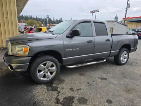Silver 2006 Dodge Ram 1500 SLT/TRX4 Off Road/Sport for sale in Spokane, WA