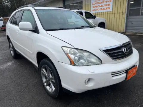 White 2007 Lexus RX 400h Hybrid AWD for sale in Spokane, WA