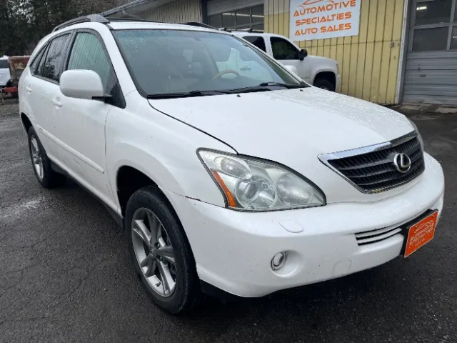 White 2007 Lexus RX 400h Hybrid AWD for sale in Spokane, WA