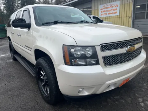 White 2008 Chevrolet Suburban LTZ 1500 4WD for sale in Spokane, WA