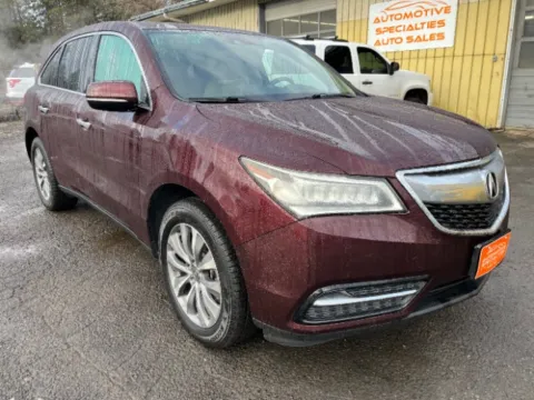 Red 2014 Acura MDX Technology Package for sale in Spokane, WA