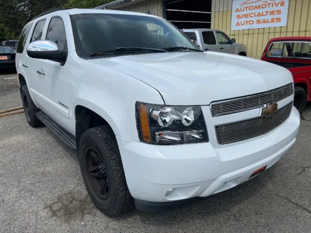 White 2007 Chevrolet Tahoe LT 5.3L 4X4 for sale in Spokane, WA