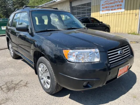 Black 2008 Subaru Forester 2.5X AWD for sale in Spokane, WA
