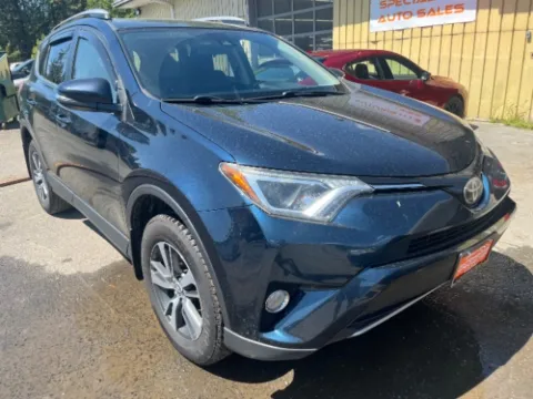 Blue 2018 Toyota RAV4 XLE AWD for sale in Spokane, WA