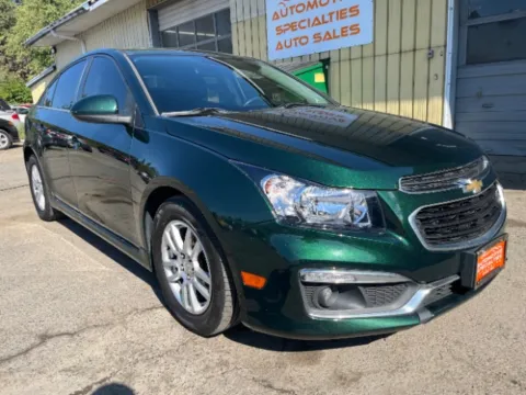 Green 2015 Chevrolet Cruze LTZ for sale in Spokane, WA