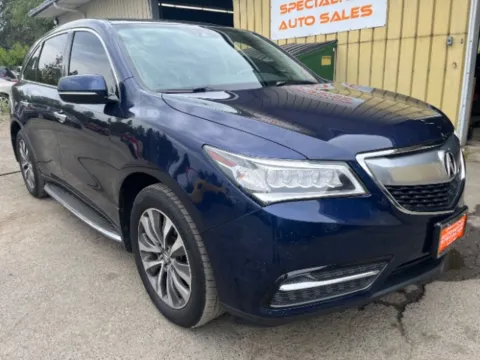 Blue 2016 Acura MDX Technology Package AWD for sale in Spokane, WA