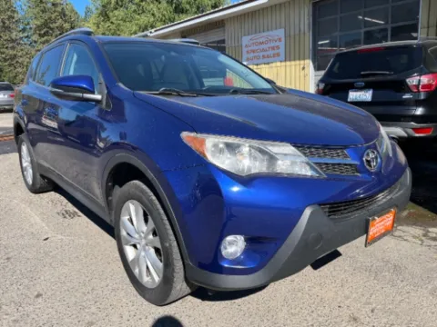 Blue 2015 Toyota RAV4 Limited AWD for sale in Spokane, WA