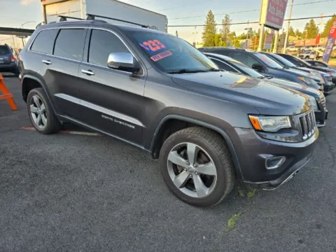 Gray 2014 Jeep Grand Cherokee Limited 4WD *Needs 1 glow plug replaced* mechanical special! for sale in Spokane, WA