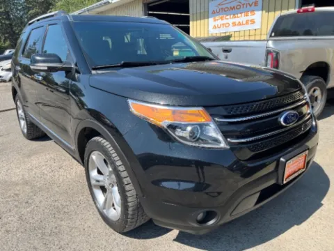Black 2015 Ford Explorer Limited 4WD for sale in Spokane, WA