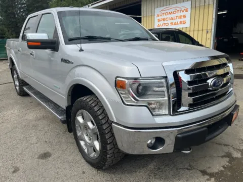 Silver 2014 Ford F-150 Lariat 4X4 for sale in Spokane, WA