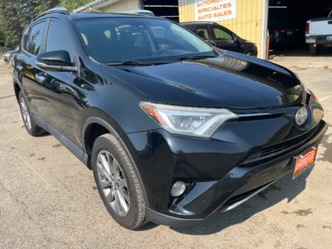 Black 2016 Toyota RAV4 Limited AWD for sale in Spokane, WA