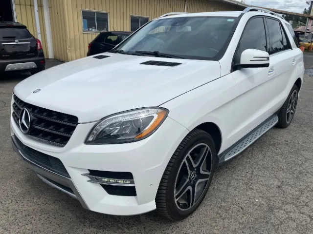 White 2014 Mercedes-Benz ML 350 BlueTEC 4MATIC for sale in Spokane, WA