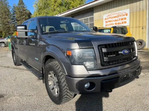 Gray 2014 Ford F-150 FX4 Crew Cab for sale in Spokane, WA
