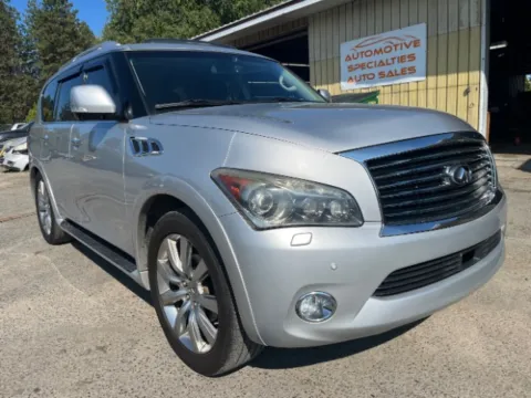 Silver 2013 INFINITI QX56 Luxury AWD for sale in Spokane, WA