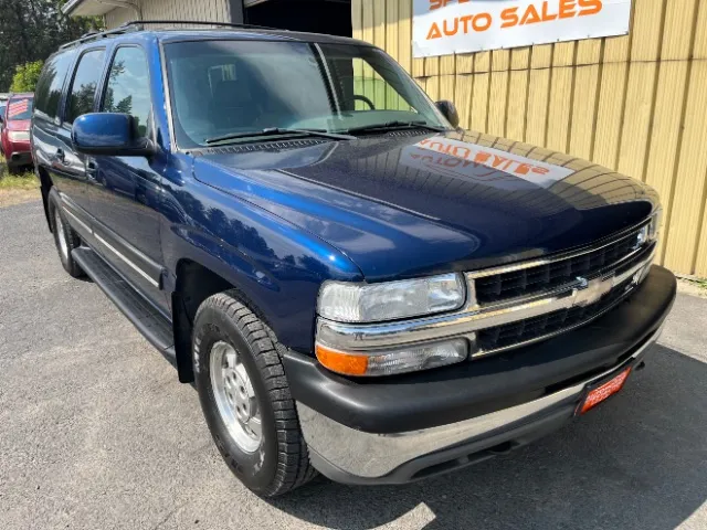Blue 2001 Chevrolet Suburban K1500 4WD for sale in Spokane, WA