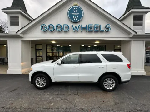 White 2015 Dodge Durango SXT Sport Utility 4D for sale in Liverpool, OH