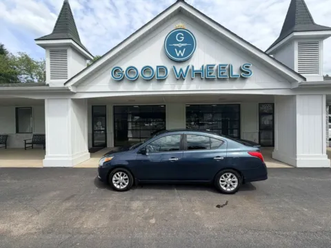 Blue 2017 Nissan Versa SV Sedan 4D for sale in Liverpool, OH