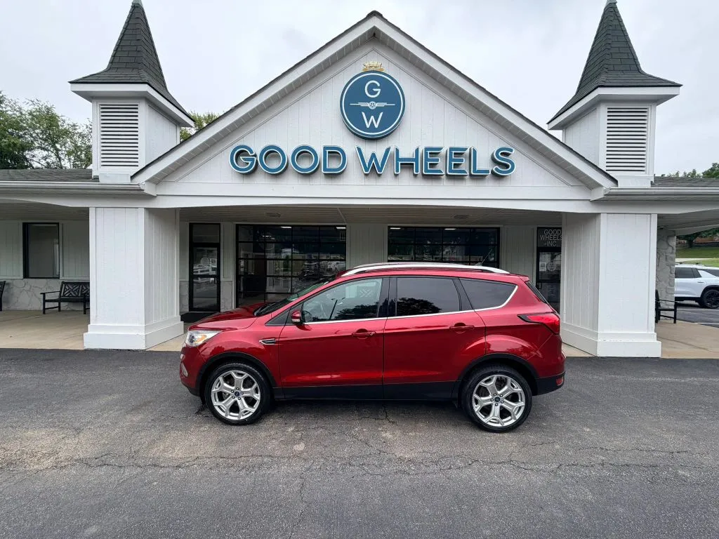 Red 2019 Ford Escape Titanium Sport Utility 4D for sale in Liverpool, OH