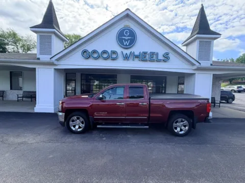 Red 2016 Chevrolet Silverado 1500 Double Cab LTZ Pickup 4D 6 1/2 ft for sale in Liverpool, OH