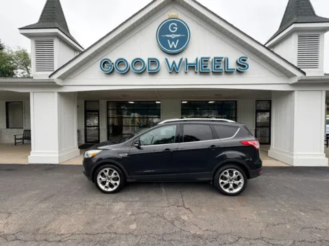 Black 2015 Ford Escape Titanium Sport Utility 4D for sale in Liverpool, OH
