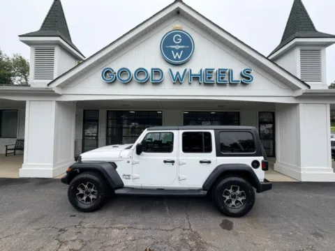White 2018 Jeep Wrangler Unlimited All New Sport S Sport Utility 4D for sale in Liverpool, OH