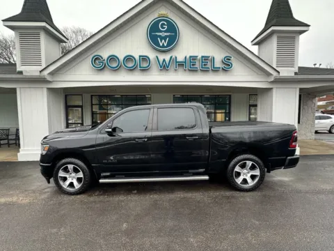 Black 2019 Ram 1500 Crew Cab Rebel Pickup 4D 5 1/2 ft for sale in Liverpool, OH