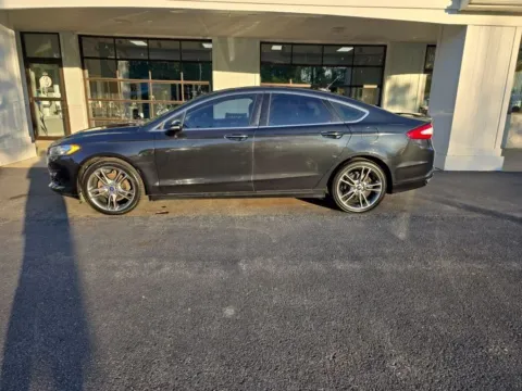 Photos of 2014 Ford Fusion Titanium Sedan 4D for sale in Liverpool, OH at Good Wheels