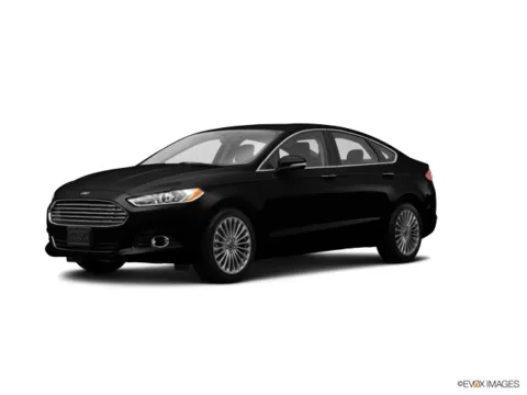 Black 2014 Ford Fusion Titanium Sedan 4D for sale in Liverpool, OH