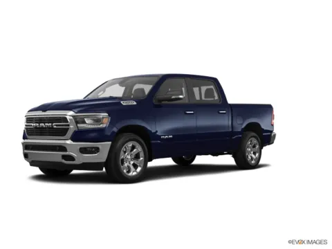 Blue 2019 Ram 1500 Crew Cab Big Horn Pickup 4D 5 1/2 ft for sale in Liverpool, OH