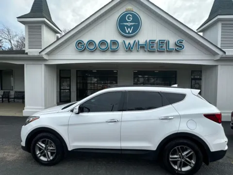 White 2017 Hyundai Santa Fe Sport Sport Utility 4D for sale in Liverpool, OH