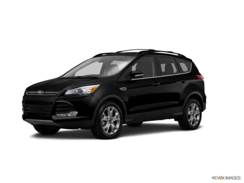 Black 2015 Ford Escape Titanium Sport Utility 4D for sale in Liverpool, OH