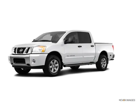 White 2013 Nissan Titan Crew Cab SV Pickup 4D 5 1/2 ft for sale in Liverpool, OH