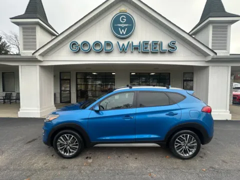 Blue 2019 Hyundai Tucson SEL Sport Utility 4D for sale in Liverpool, OH