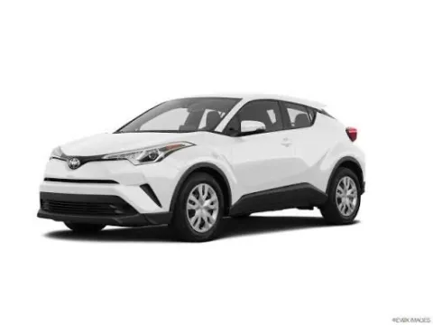 White 2019 Toyota C-HR LE for sale in Meriden, CT