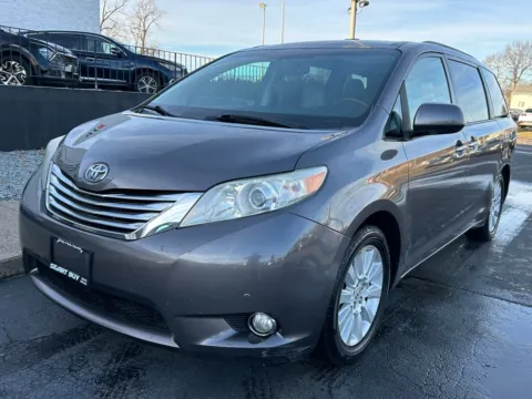 Gray 2012 Toyota Sienna Limited for sale in Meriden, CT