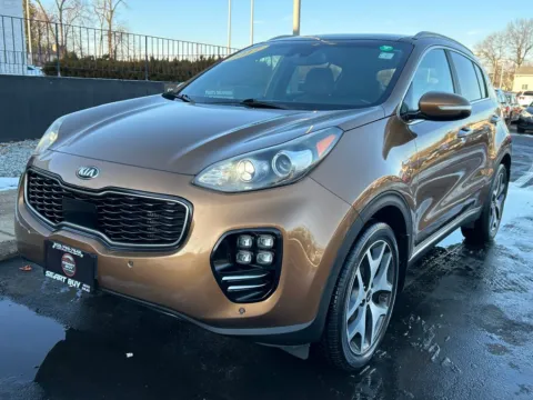 Beige 2017 Kia Sportage SX for sale in Meriden, CT