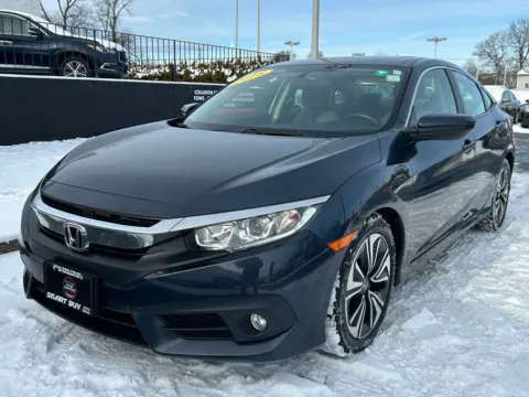 Blue 2018 Honda Civic EX-T for sale in Meriden, CT